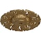 Ekena Millwork Needham Ceiling Medallion (Fits Canopies up to 4 1/4"), Hand-Painted Pale Gold, 14 5/8"OD x 2 1/4"P CM14NEPAS - alternate 2